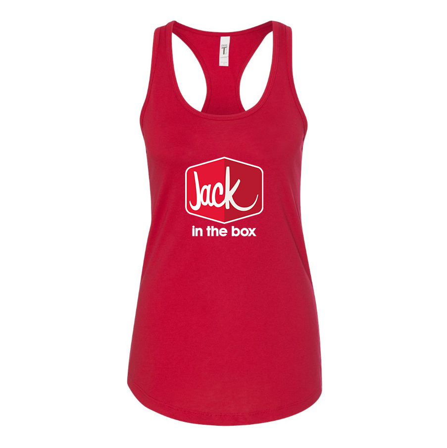 Women's Jack In The Box Racerback Tank Top