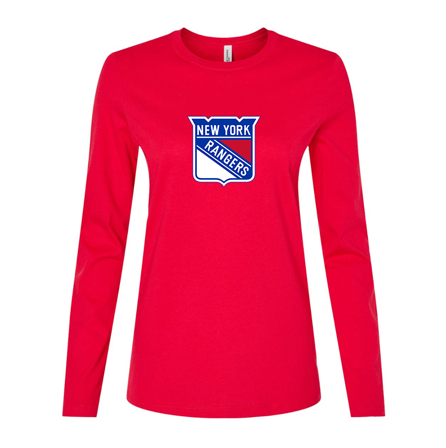 Women's NHL - New York Rangers Long Sleeve T-Shirt