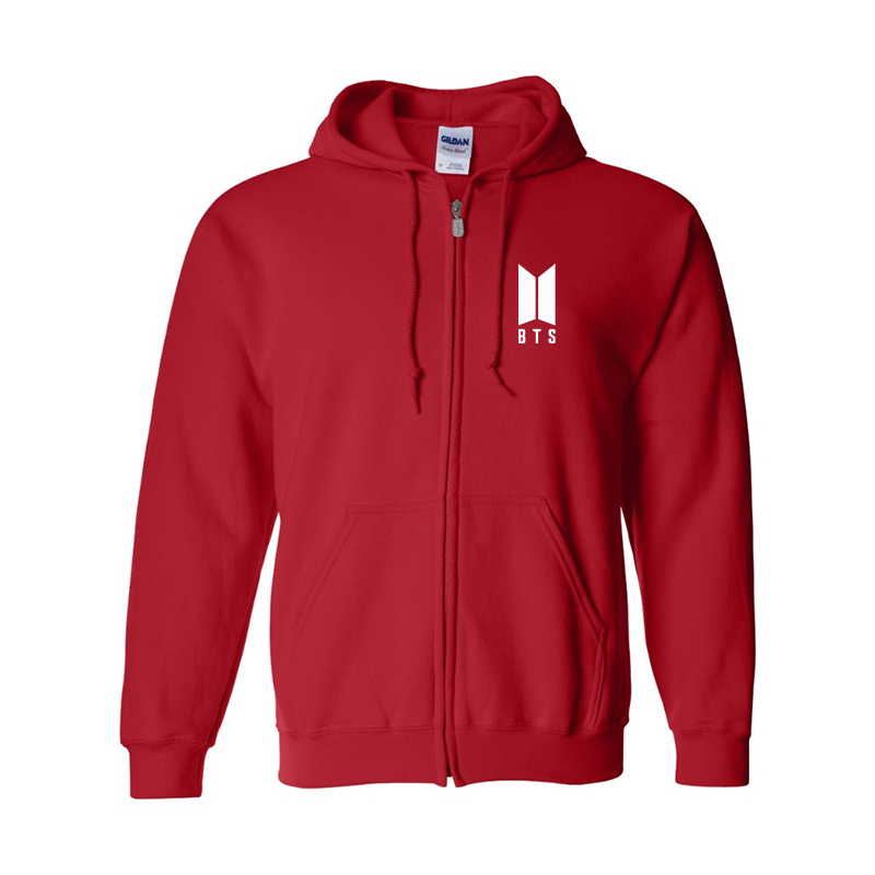 Men's BTS Gildan Heavy Blend Full-Zip Hooded Sweatshirt