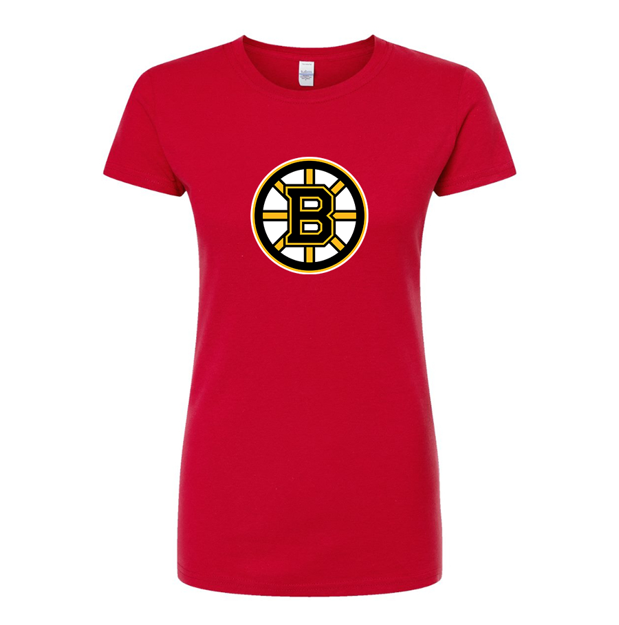 Women's NHL Boston Bruins Round Neck T-Shirt