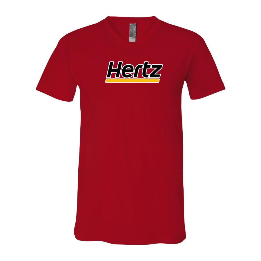 Hertz BELLA CANVAS Jersey V-Neck Tee