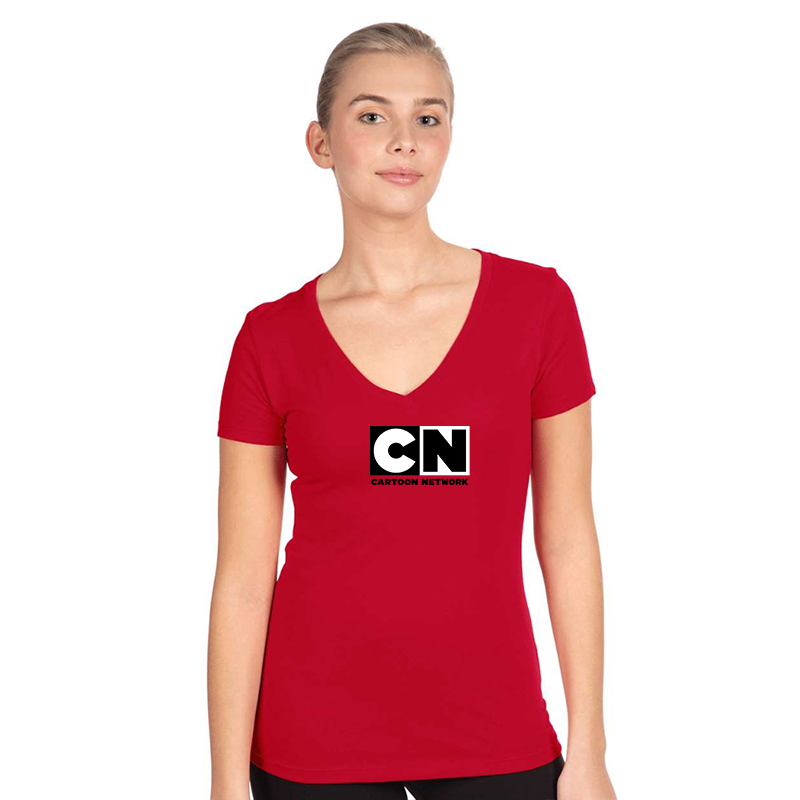 Women's Cartoon Network Next Level Ideal V-Neck T-Shirt