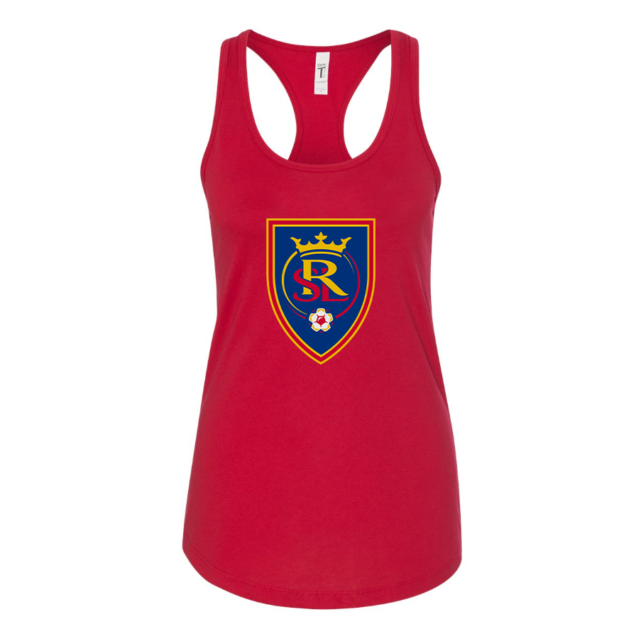Women's Real Salt Lake Soccer Racerback Tank Top