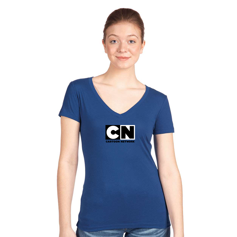 Women's Cartoon Network Next Level Ideal V-Neck T-Shirt