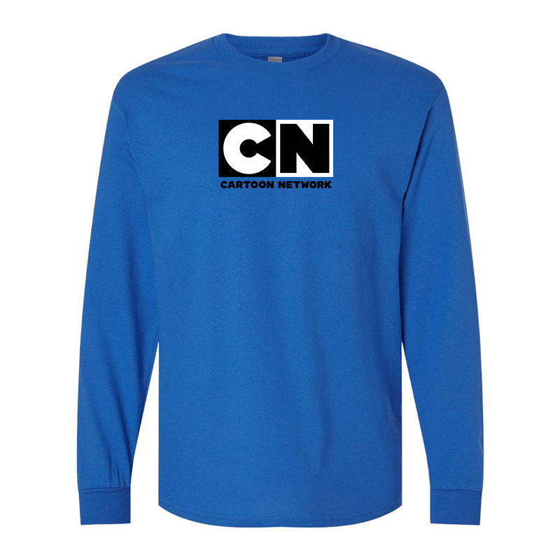 Men's Cartoon Network Gildan Heavy Cotton Long Sleeve T-Shirt