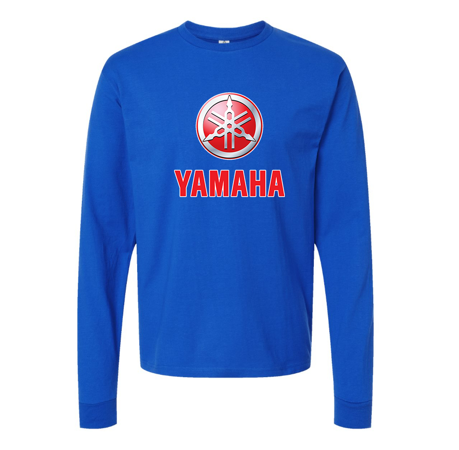 Men's Yamaha Bike Motorcycle Long sleeves T-Shirt
