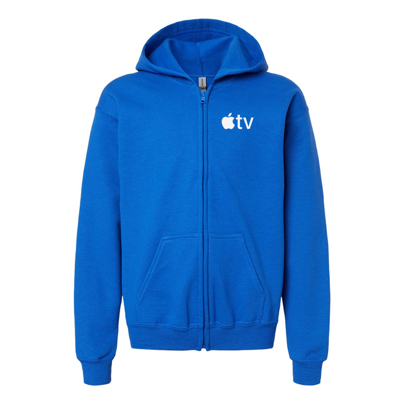 Youth's Apple TV Gildan Heavy Blend Full-Zip Hooded Sweatshirt