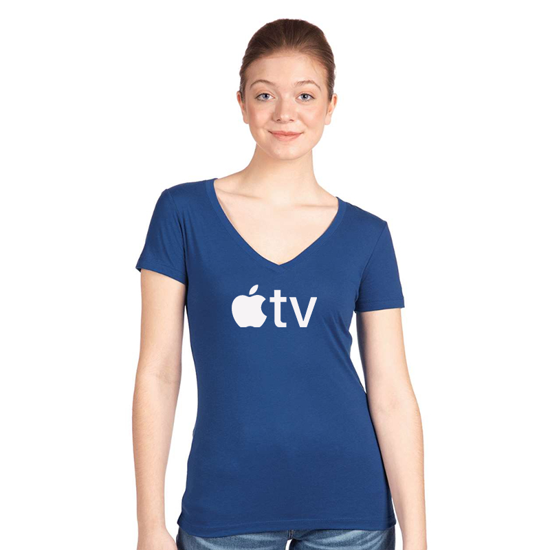 Women's Apple TV Next Level Ideal V-Neck T-Shirt