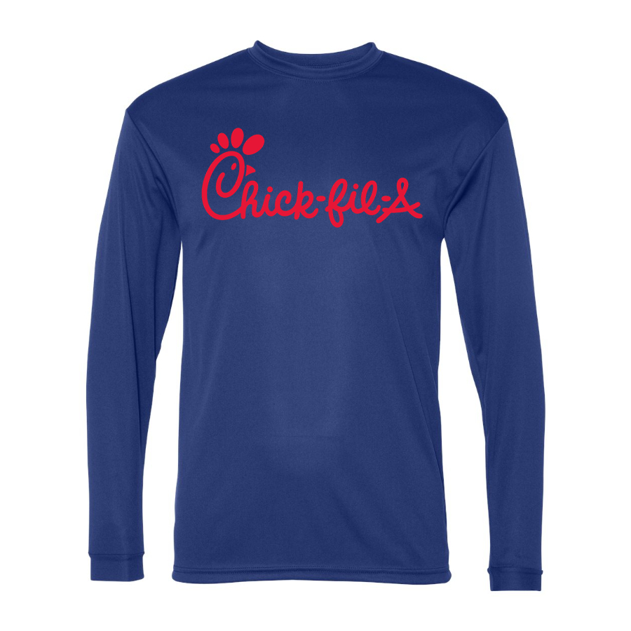 Men's Chick-fil-A Polyester Long Sleeve T-Shirt