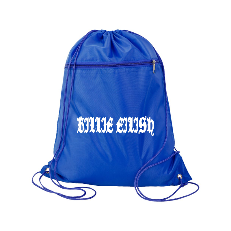 Billie Eilish Q-Tees Polyester Cinchpack