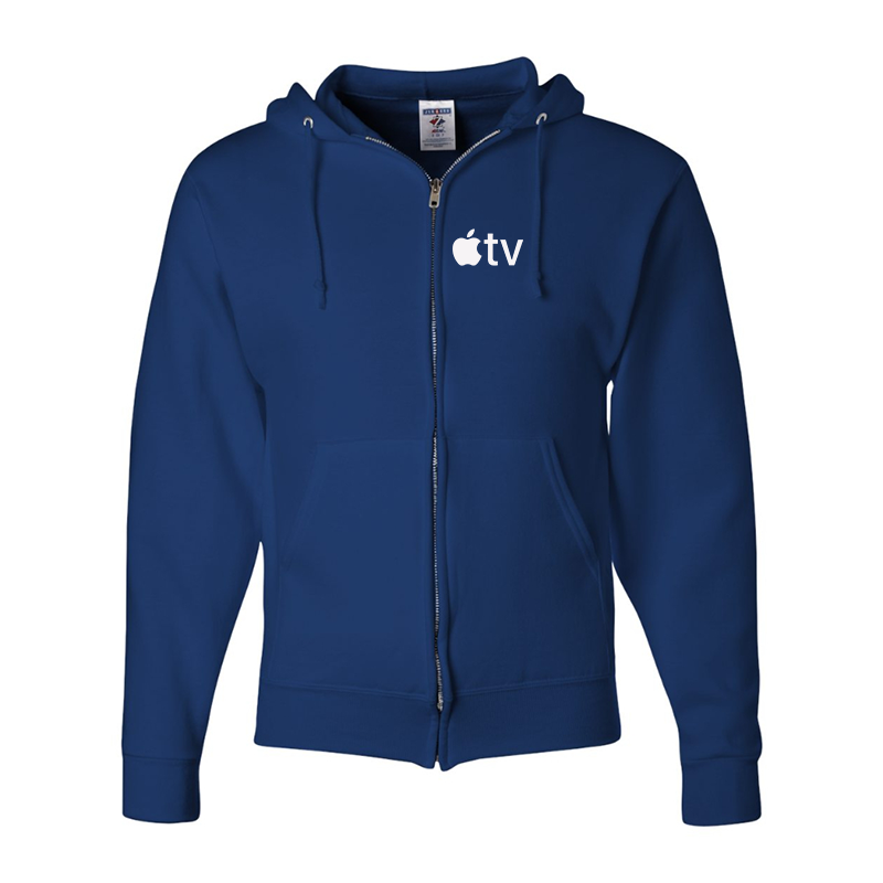 Men's Apple TV JERZEES NuBlend Full Zip Hooded Sweatshirt