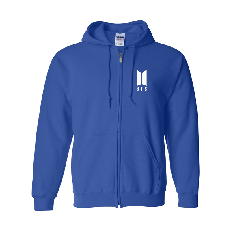 Men's BTS Gildan Heavy Blend Full-Zip Hooded Sweatshirt