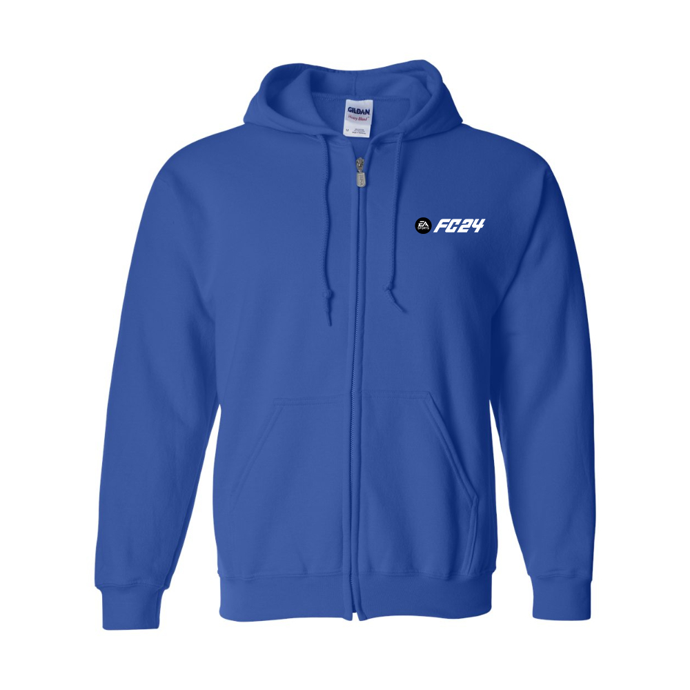 Men's EA Sports FC 24 Gildan Heavy Blend Full-Zip Hooded Sweatshirt