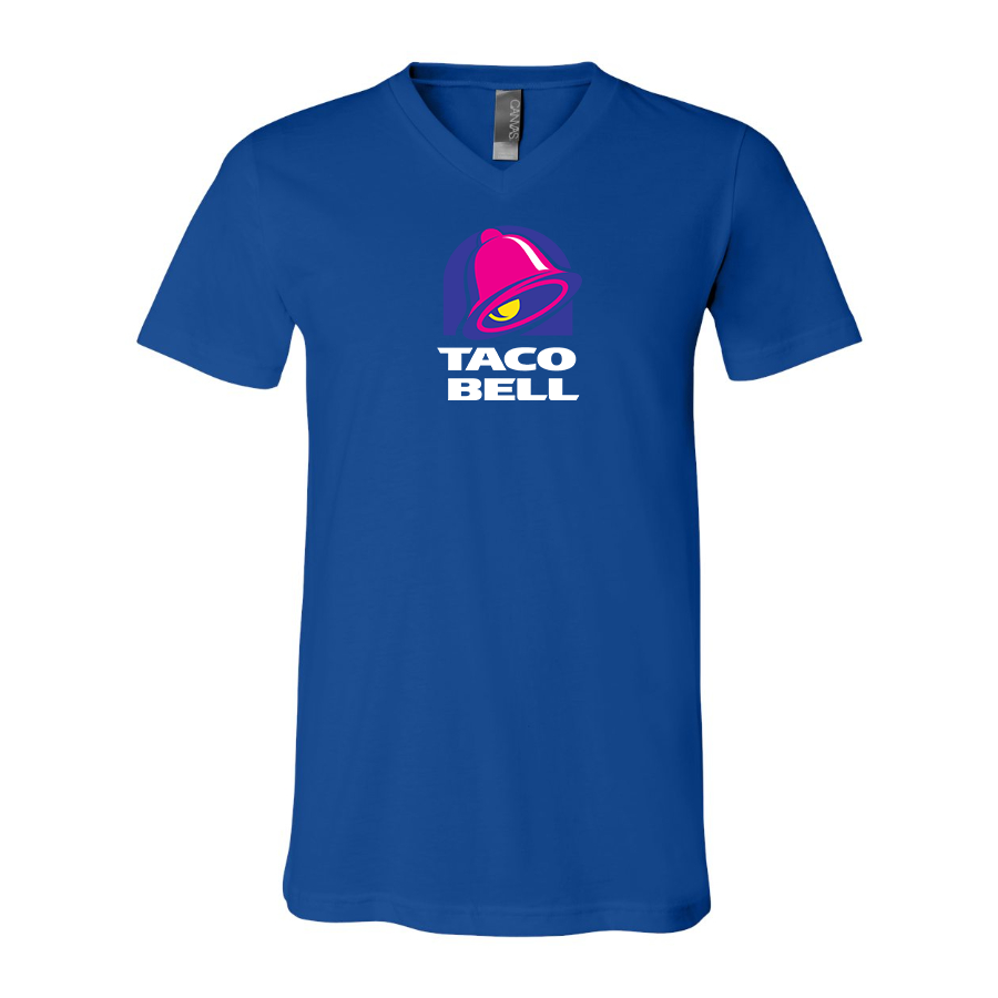 Men's Taco Bell BELLA CANVAS Jersey V-Neck Tee