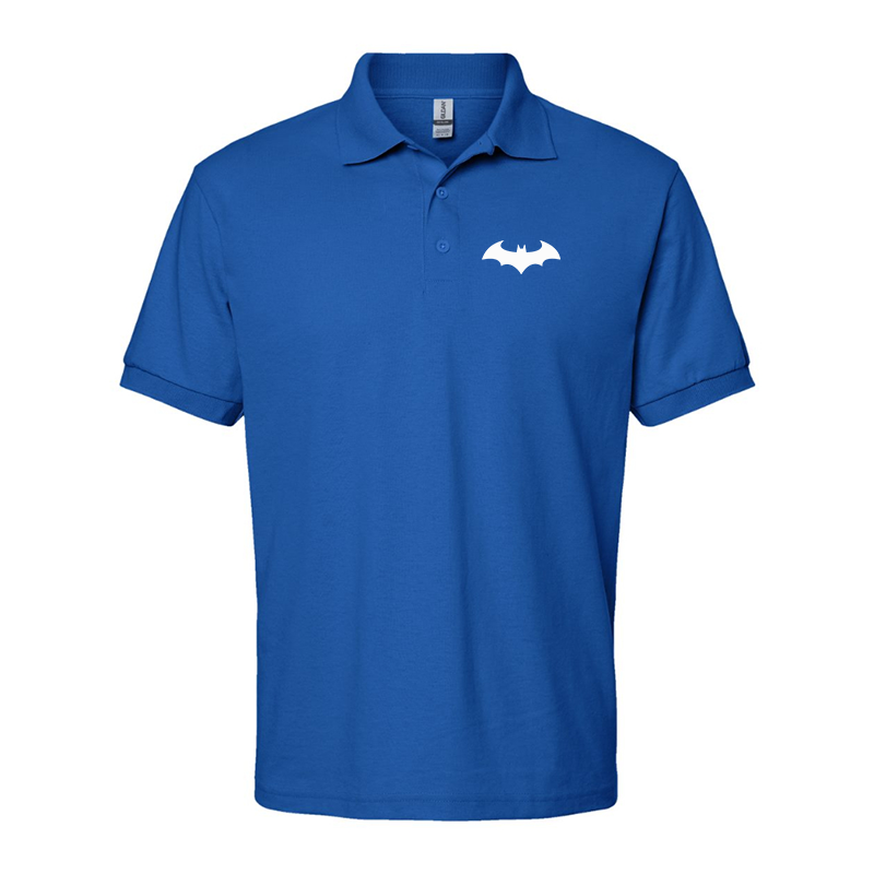 Men's Batman Gildan Dry Blend Jersey Polo