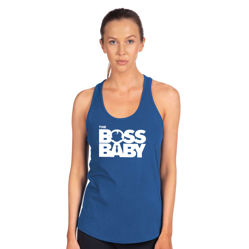 Women's Boss Baby Next Level Ideal Racerback Tank
