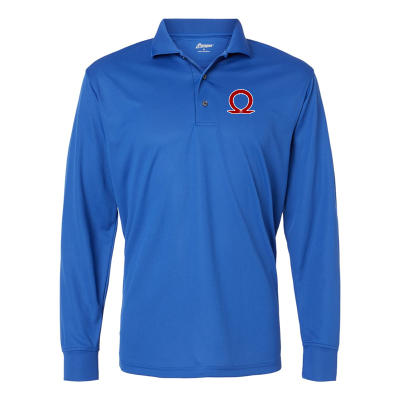 Men's God Of War Paragon Prescott Long Sleeve Polo