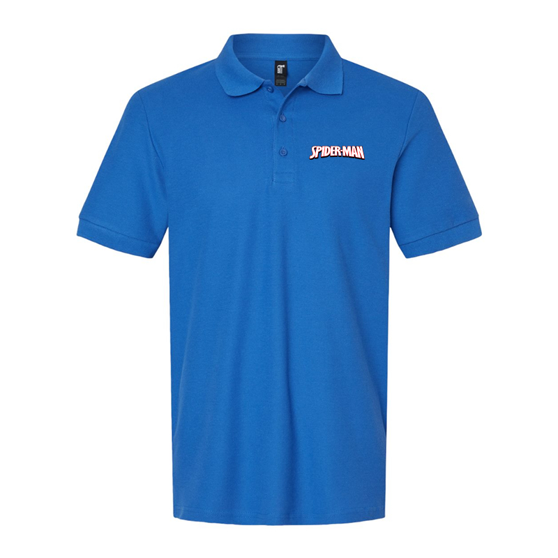 Men's Spider Man Gildan Hammer Pique Polo