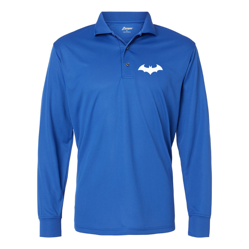Men's Batman Paragon Prescott Long Sleeve Polo