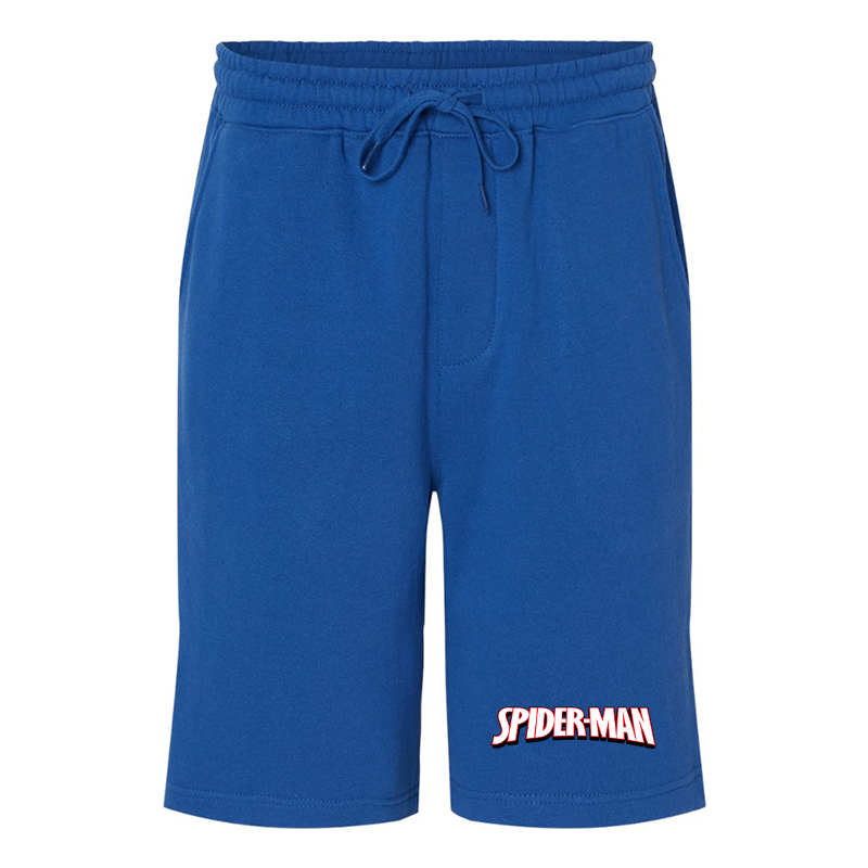 Men's Spider Man Independent Trading Co Midweight Fleece Shorts
