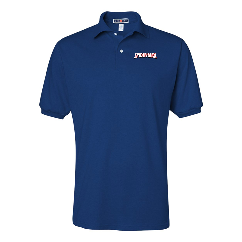 Men's Spider Man JERZEES SpotShield Polo