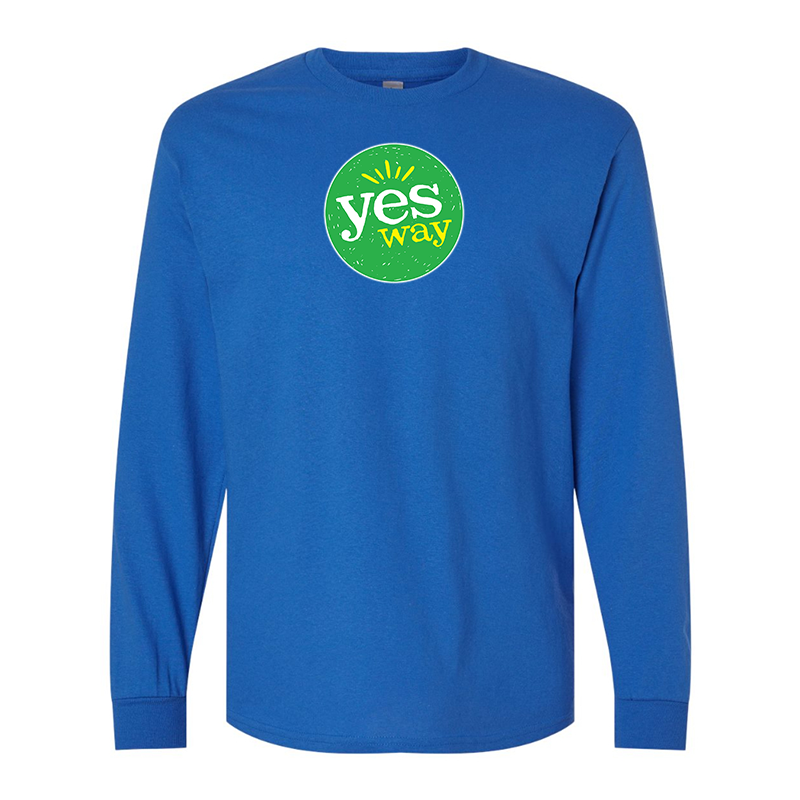 Men's Yes Way Gildan Heavy Cotton Long Sleeve T-Shirt