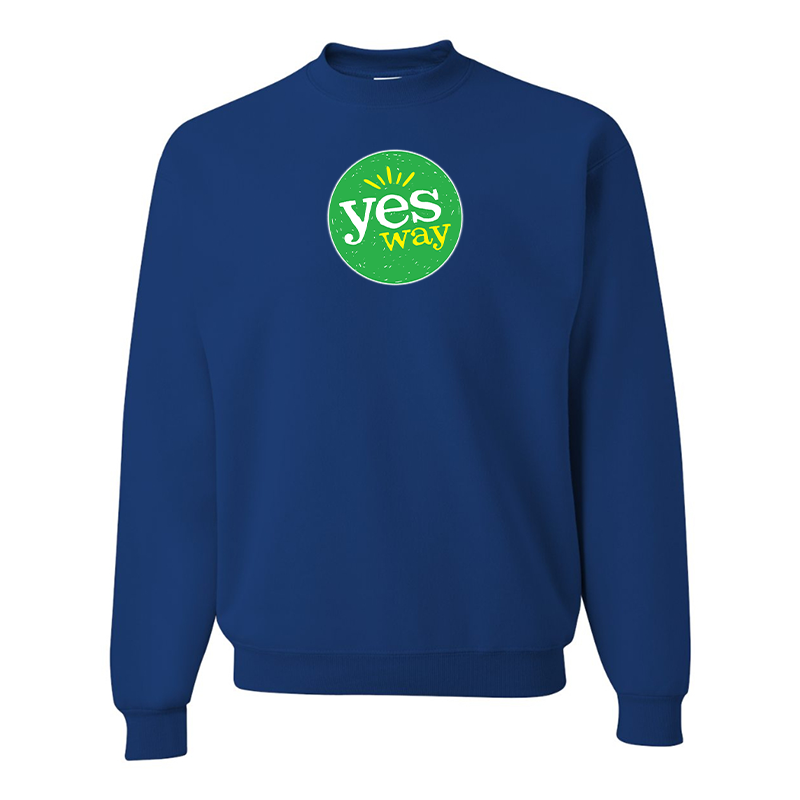 Men's Yes Way JERZEES NuBlend Crewneck Sweatshirt