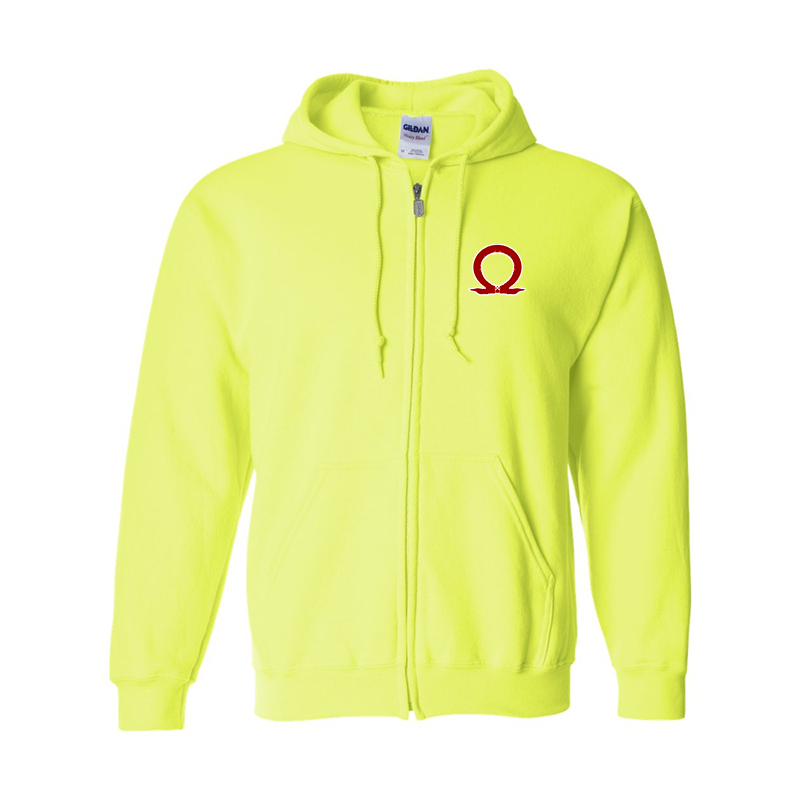 Men's God Of War Gildan Heavy Blend Full-Zip Hooded Sweatshirt