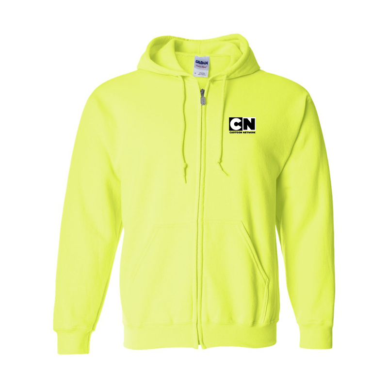 Men's Cartoon Network Gildan Heavy Blend Full-Zip Hooded Sweatshirt