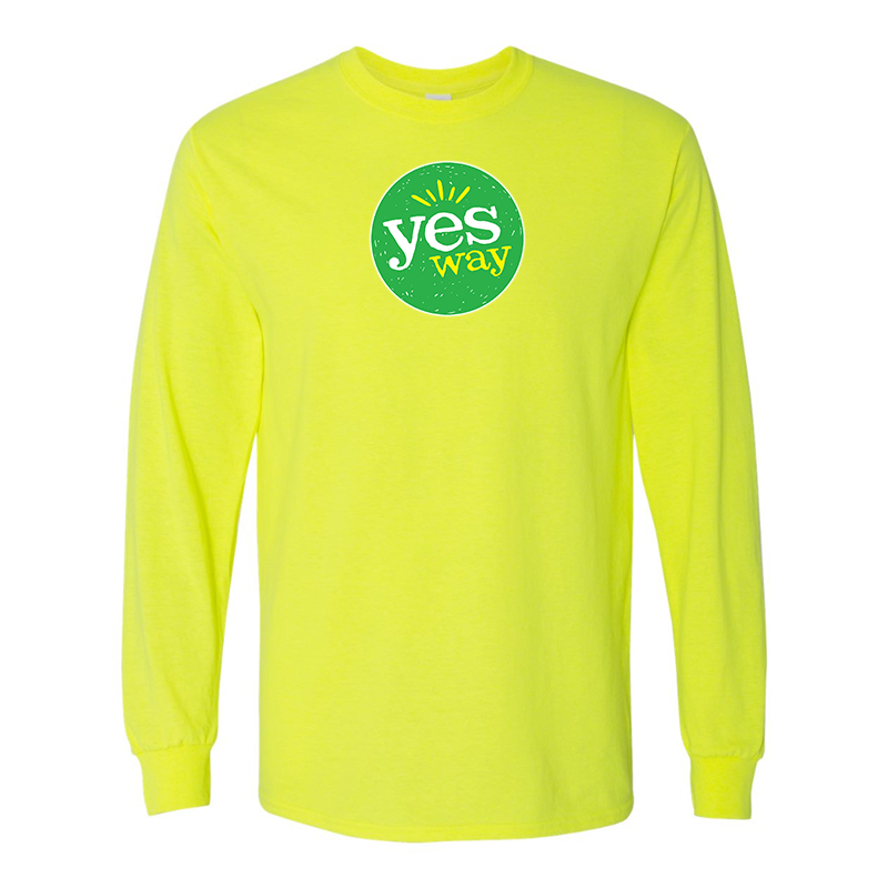 Men's Yes Way Gildan Heavy Cotton Long Sleeve T-Shirt