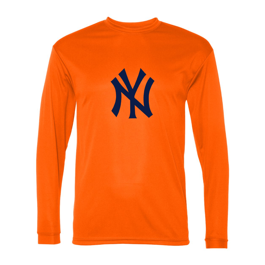 Men's New York NY Yankees Performance Long Sleeve T-Shirt