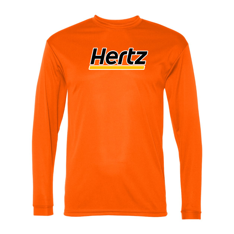 Men's Hertz Polyester Long Sleeve T-Shirt