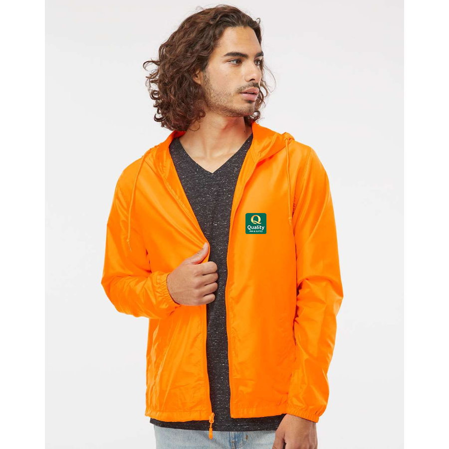 Men's Quality Inn & Suites Independent Trading Co Lightweight Windbreaker Full-Zip Jacket