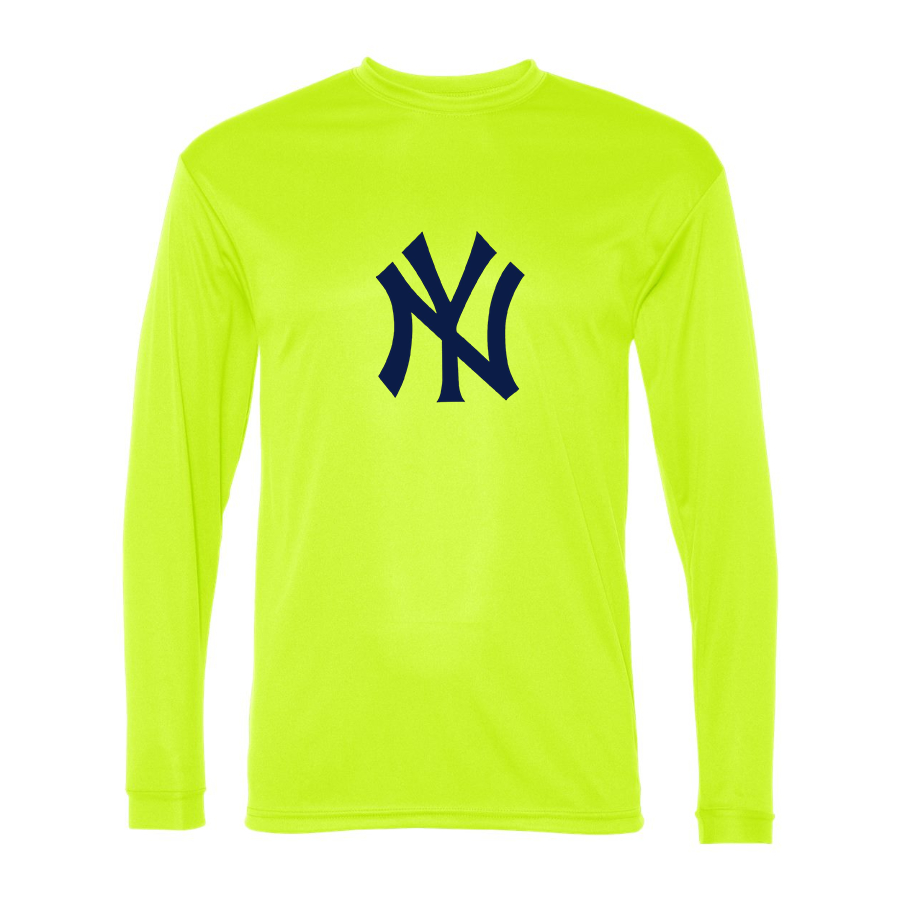 Men's New York NY Yankees Polyester Long Sleeve T-Shirt
