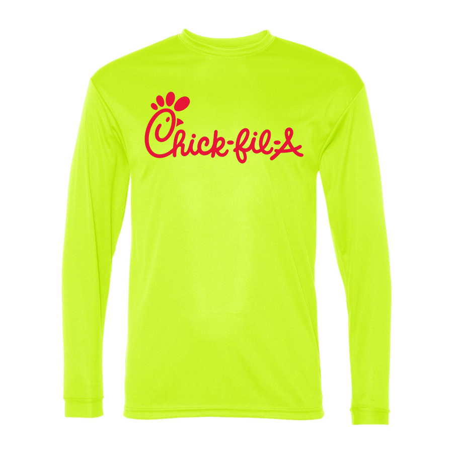 Men's Chick-fil-A Polyester Long Sleeve T-Shirt