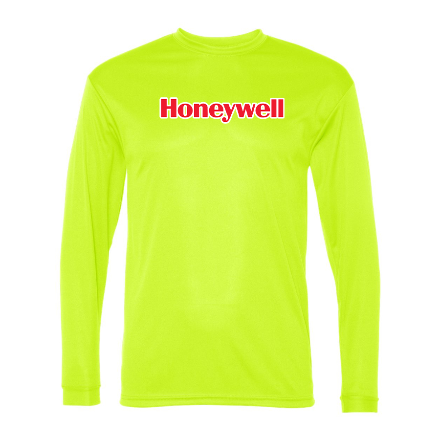 Men's Honeywell Polyester Long Sleeve T-Shirt
