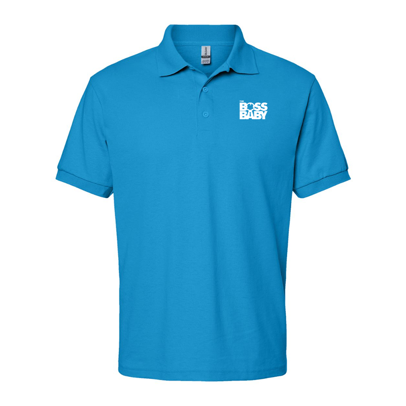 Men's Boss Baby Gildan Dry Blend Jersey Polo