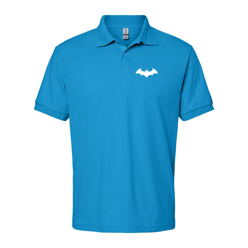 Men's Batman Gildan Dry Blend Jersey Polo