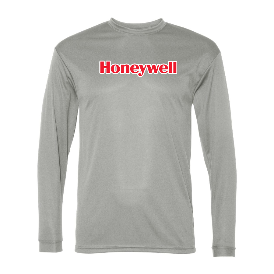 Men's Honeywell Polyester Long Sleeve T-Shirt