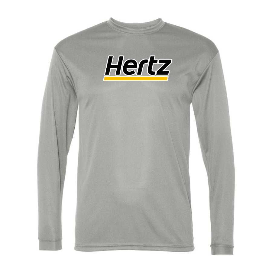 Men's Hertz Polyester Long Sleeve T-Shirt