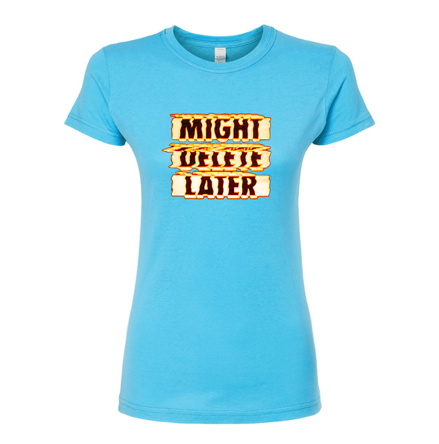 Women's Might Delete Later - J Cole Round Neck T-Shirt