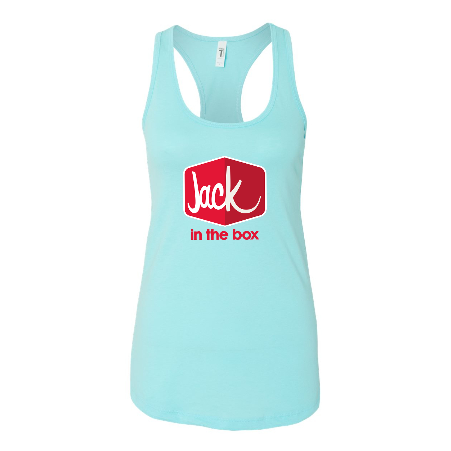 Women's Jack In The Box Racerback Tank Top