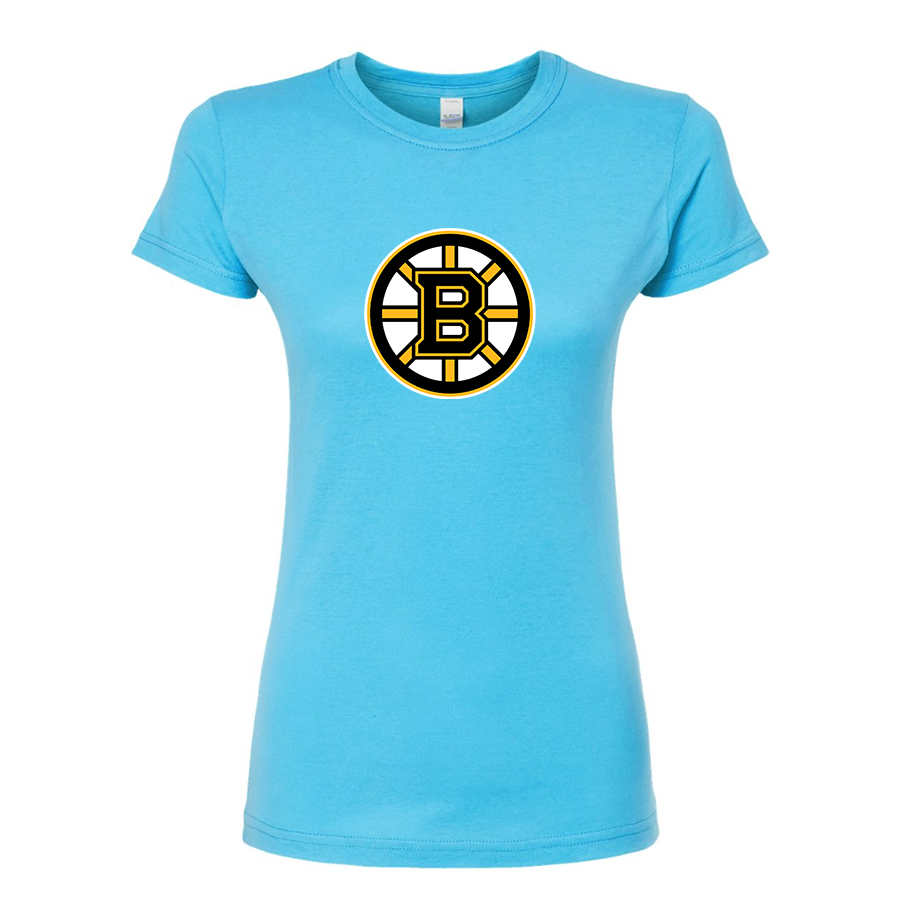 Women's NHL Boston Bruins Round Neck T-Shirt