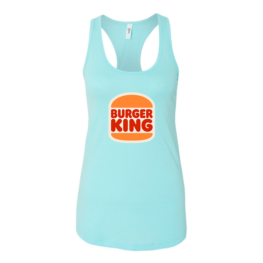 Women's Burger King Racerback Tank Top
