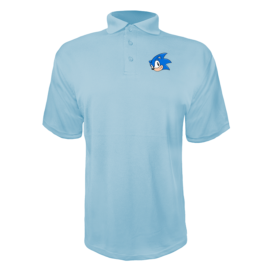 Men's Sonic the Hedgehog Polyester Polos