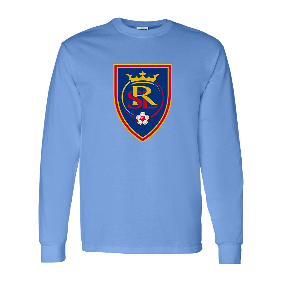 Men's Real Salt Lake Soccer Long sleeves T-Shirt