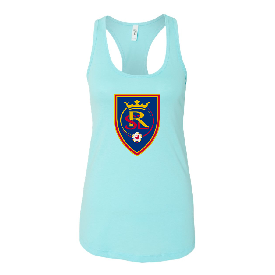 Women's Real Salt Lake Soccer Racerback Tank Top