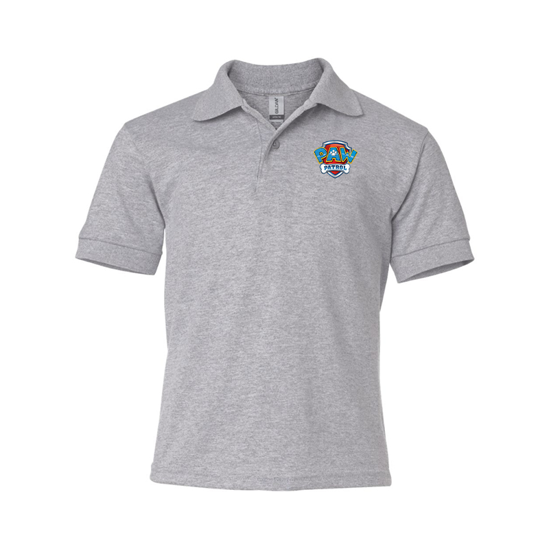 Youth's Paw Patrol Gildan Dry Blend Jersey Polo
