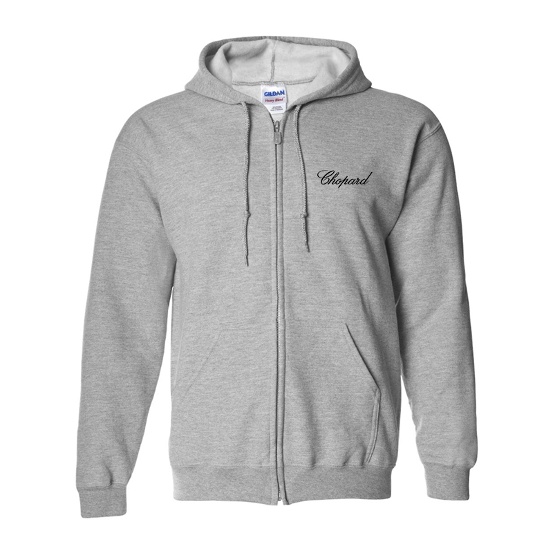 Men's Chopard Gildan Heavy Blend Full-Zip Hooded Sweatshirt