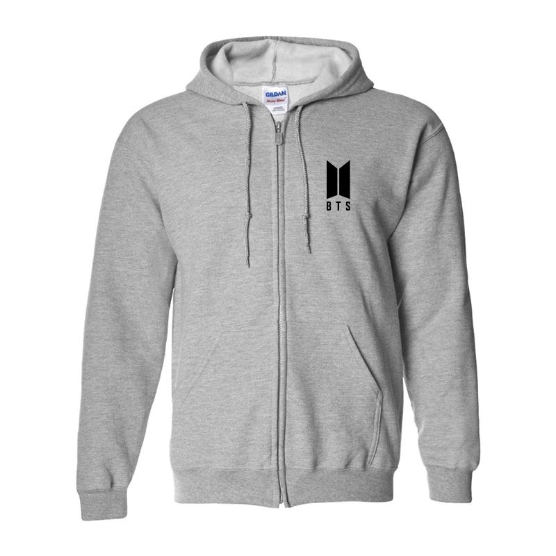 Men's BTS Gildan Heavy Blend Full-Zip Hooded Sweatshirt